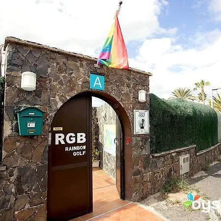 Rainbow Golf Bungalows, Gay Men-only Üdülőpark Maspalomas (Gran Canaria)